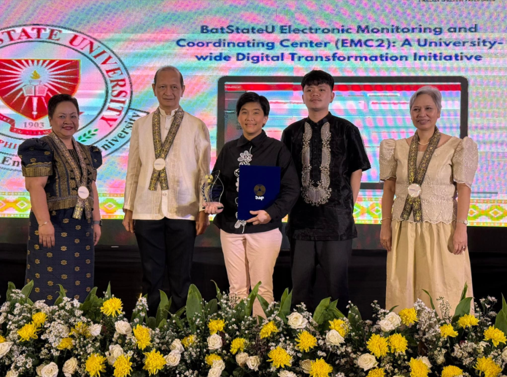 BatStateU’s EMC² Initiative Receives Special Citation in DAP’s 2025 Productivity Challenge