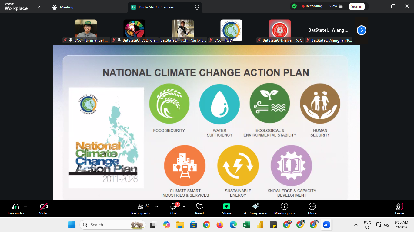 BatStateU Strengthens Climate Action Through GHG Inventory and CCET Training